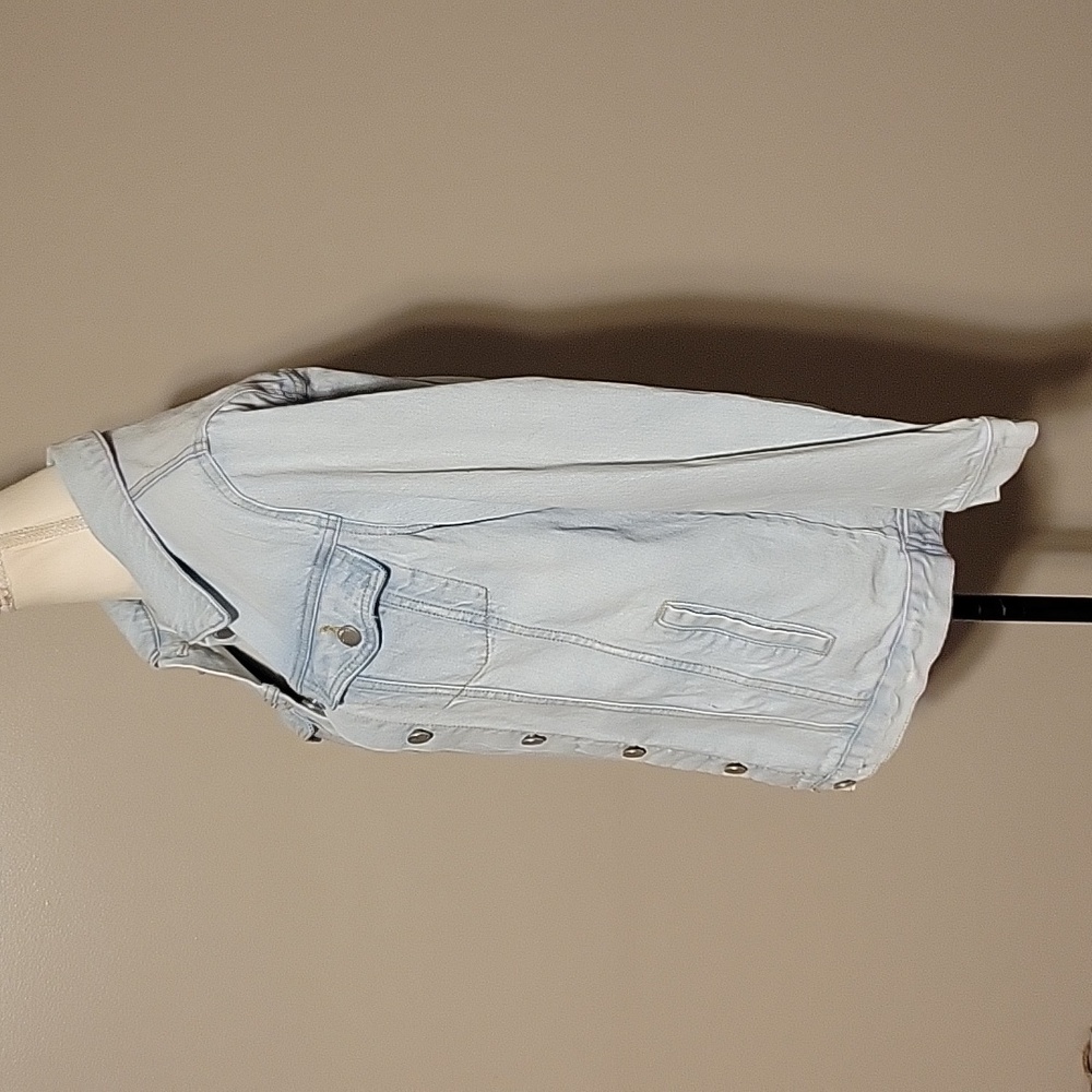 Ashley Vintage Charm Denim Jean Jacket Blue Small - Picture 2 of 4
